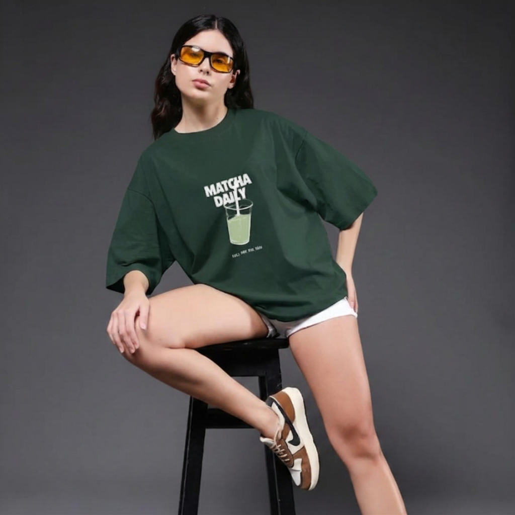 Matcha Daily Tee — Fuel for the Soul Graphic T-Shirt